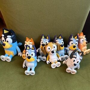 Bluey and Friends Figurine Set